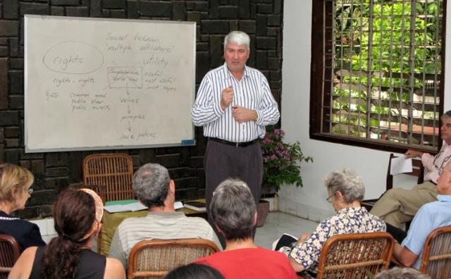 Fr Frank Brennan (ASL) gives "A Discussion: Ethics/Religion/Morality in Law Politics and Public Policy"