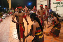 Cambodian youth dancers