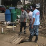 Biopori at the SE portion of the soccer field facilitates runoff infiltration within campus however, need additional holes of such to contain runoff during heavy rains.