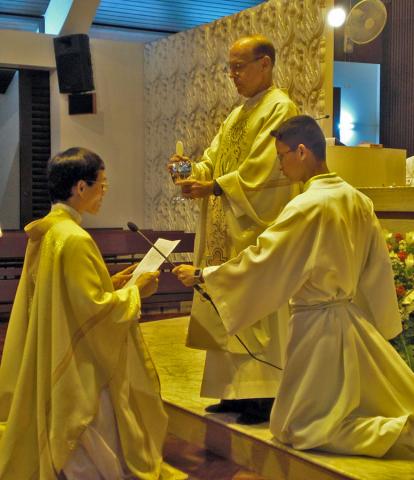 Fr Paul Kriangyot Piyawanno (TAI) takes his final vows