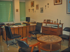 Fr. Mark's office