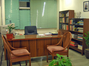 Fr. Minh-Uoc's office