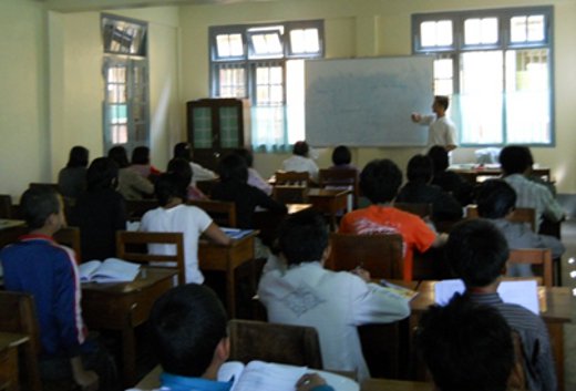 Students in classroom