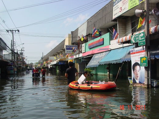 Flood in Bangkok