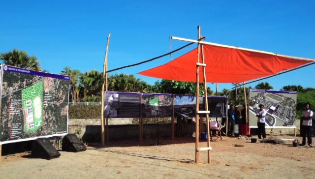 timor leste groundbreaking display