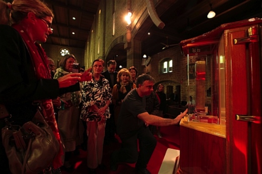 veneration of St Francis Xavier's relic