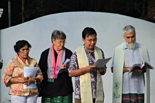 SBC 2012 with Srey Mum, Sr Denise, Fr Rudy and Fr Pedro