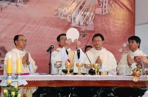 New Jesuit priests in Vietnam Dec 2012