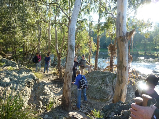 Australia pilgrims training for Ignatian Way pilgrimage