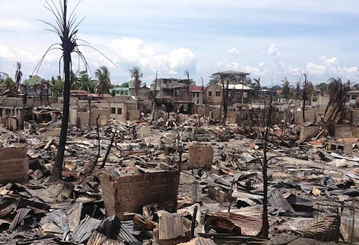 Zamboanga crisis destruction