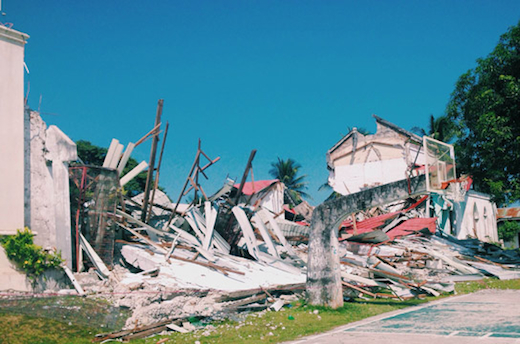 Visayas earthquake October 2013 Clarin Church 