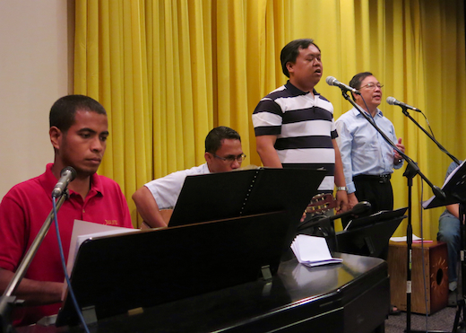 JCAP Scholastics and Brothers-in-Formation Circle Liturgical Music Workshop December 2013