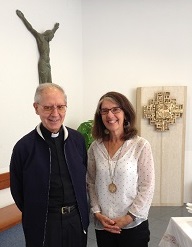 Julie Edwards and Fr General