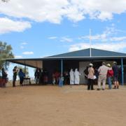 Church for Atitjere community opens