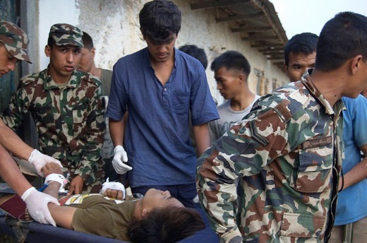 Medical Camp at Semjong in Dhading district, Nepal, 2015