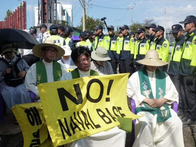 Prayers for peace for Jeju Island