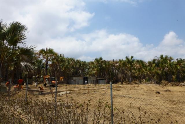 The construction of the Daniel Ornelas Health Center (DOHC) is in progress.