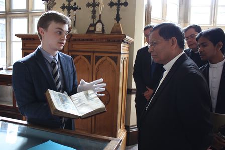 Cardinal Charles Bo at Stonyhurst College 