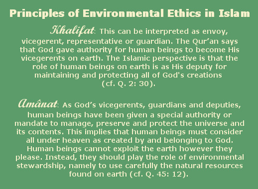 Principles of Environmental Ethics in Islam 2