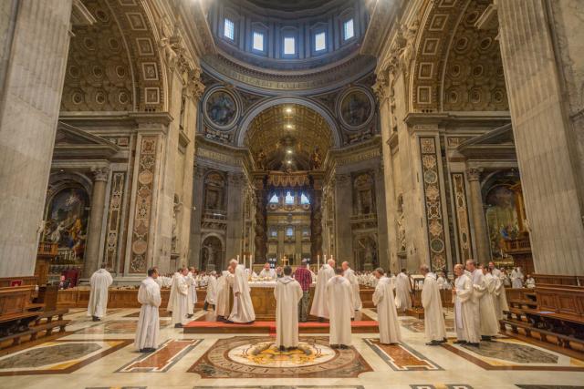 Jesuit General Congregation mass at St Peter's Basilica on 7 Oct 2016