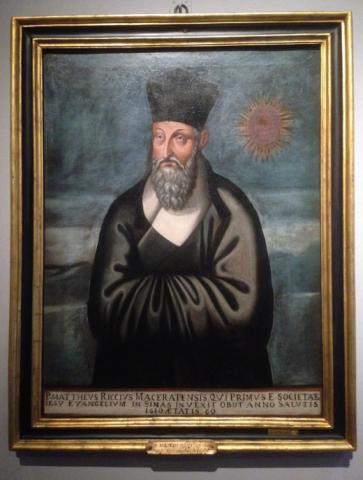 Portrait of Matteo Ricci, Beijing, China (1610)