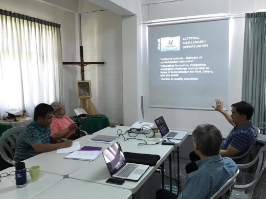 JCAP Education Secretary Fr Johnny Go leads the discussion on challenges and opportunities