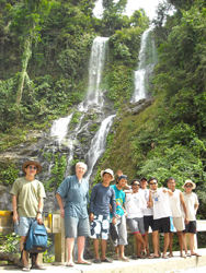 Arrupeans at the Tamaraw Falls