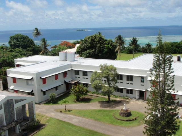 Xavier HS main building after renovation by Mabuchi Corporation