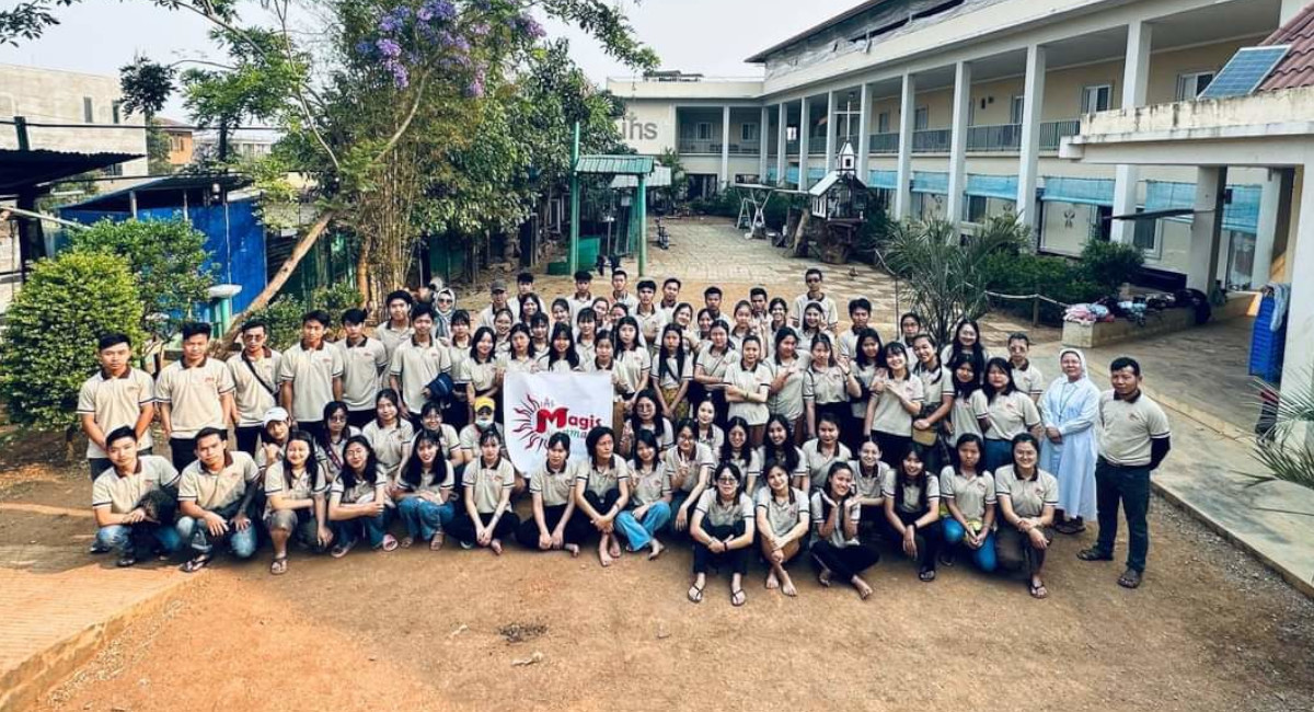 A Magis youth gathering in Myanmar