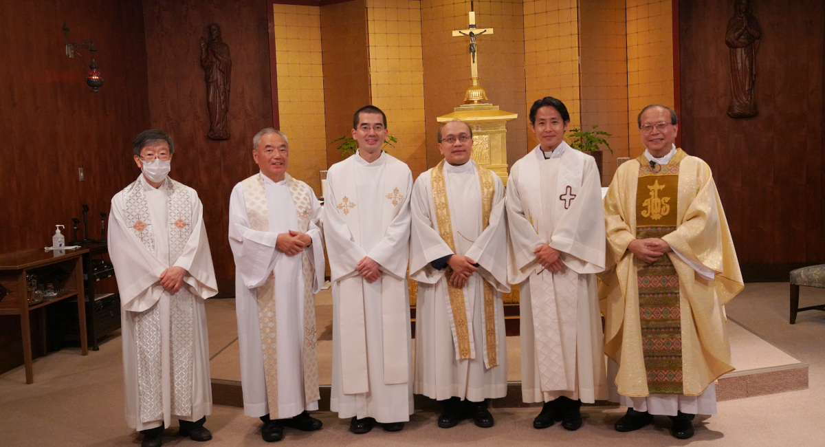 Celebrating Final Vows, First Vows and Ordination in Japan