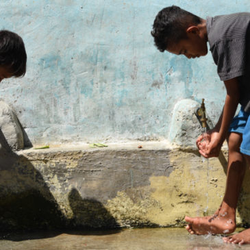 Providing villagers with access to clean water