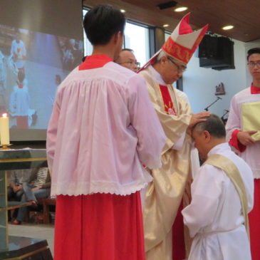 A new Jesuit priest in Singapore