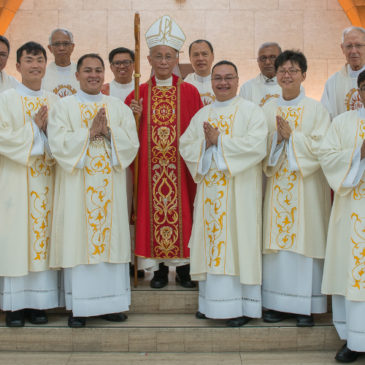 New deacons urged to be solid, humble and living blocks of the Church