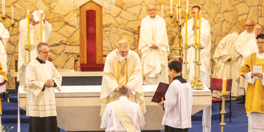 A Jesuit ordination in Christchurch