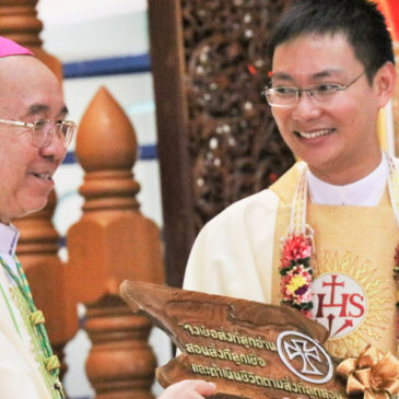 A new Jesuit priest, and the first ordained in the new Chiang Rai diocese