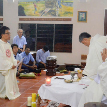 Fr Tae-jin Kim SJ makes his final vows