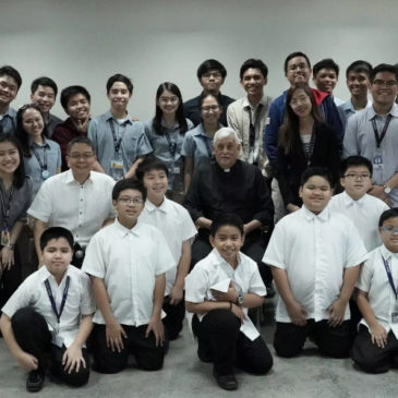“Be agents of reconciliation”, Fr General Sosa tells Ateneo students