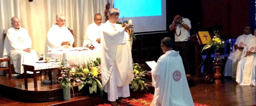 Fr Phongphand Phokthavi SJ pronounces Final Vows in Cambodia