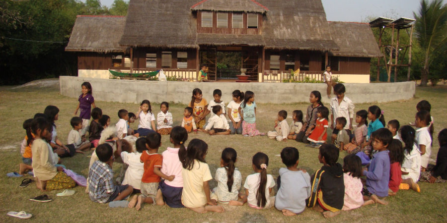 A seed grows in Cambodia