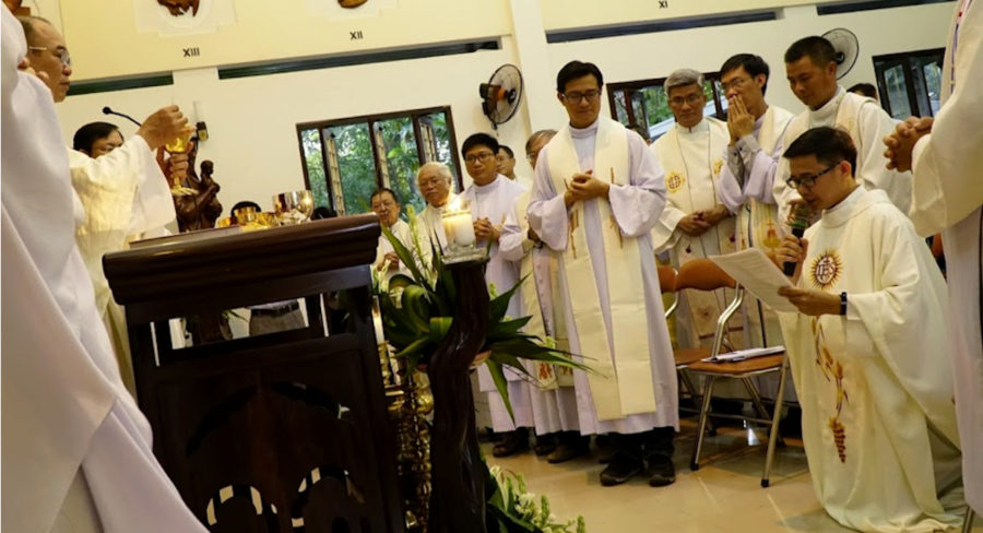 Final vows of Fr Minh Pham Minh Thang SJ