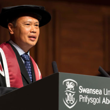 JCAP President Fr Tony Moreno receives honorary degree from Swansea University