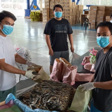 God in the midst of boxes and dried fish