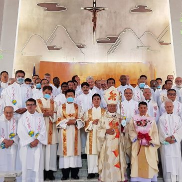 Celebrating ordinations in the Chinese Jesuit Province