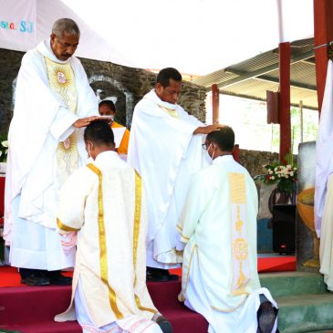 Two Jesuits ordained priests in Timor-Leste’s first ordination since pandemic