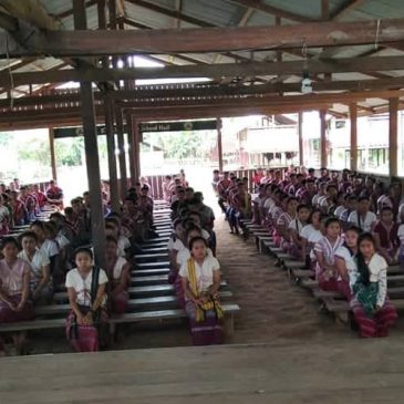 Images from the Covid-19 situation of refugees in Karen State