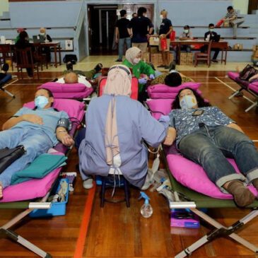 An international blood donation drive by Indonesian Jesuit schools’ alumni