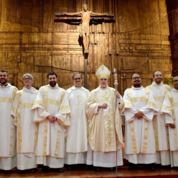 Eight Jesuits, including one from JCAP, ordained deacons in Madrid
