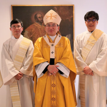 The grace of diaconate ordination in Tokyo