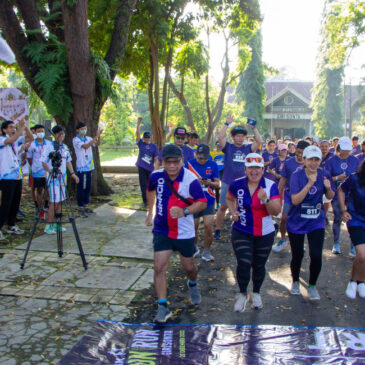 Celebrating Cardinal Darmaatmadja’s birthday with a run for vocations