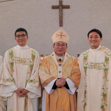 Diaconate ordination in Japan